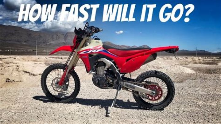 How fast does a Honda 80cc go?