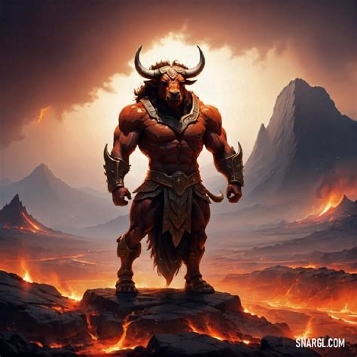 How is the Minotaur described?