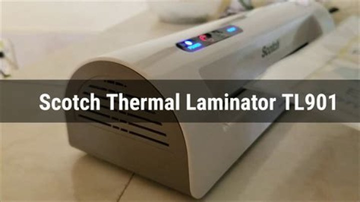 How long does it take for Scotch TL901 to heat up?