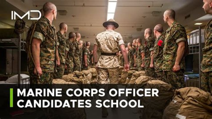 How long is Marines officer candidate school?