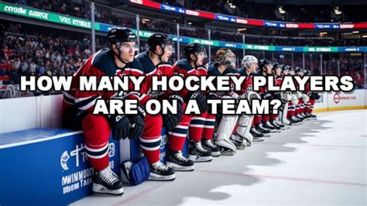 How many players are on a hockey?