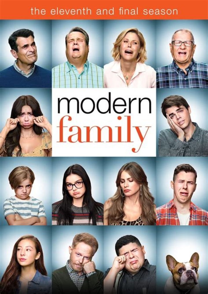 How many seasons of Modern Family are on DVD?