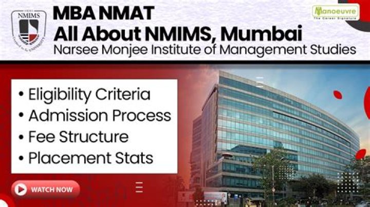 How much does MBA from Nmims cost?