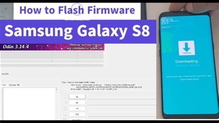 How to flash Samsung firmware from stock ROM?