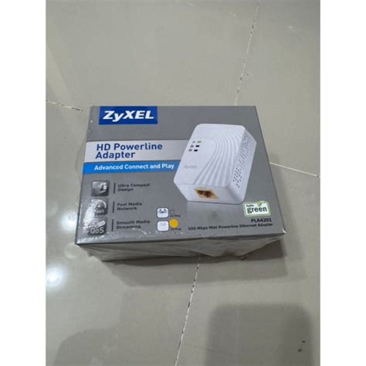 How to RESET zyxel powerline adapter?