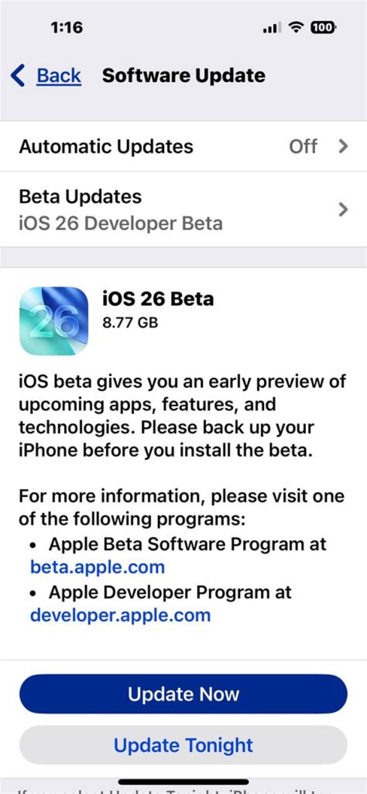 Is iOS beta free?