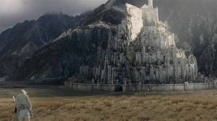 Is the castle in Gondor in Lord of the Rings real?