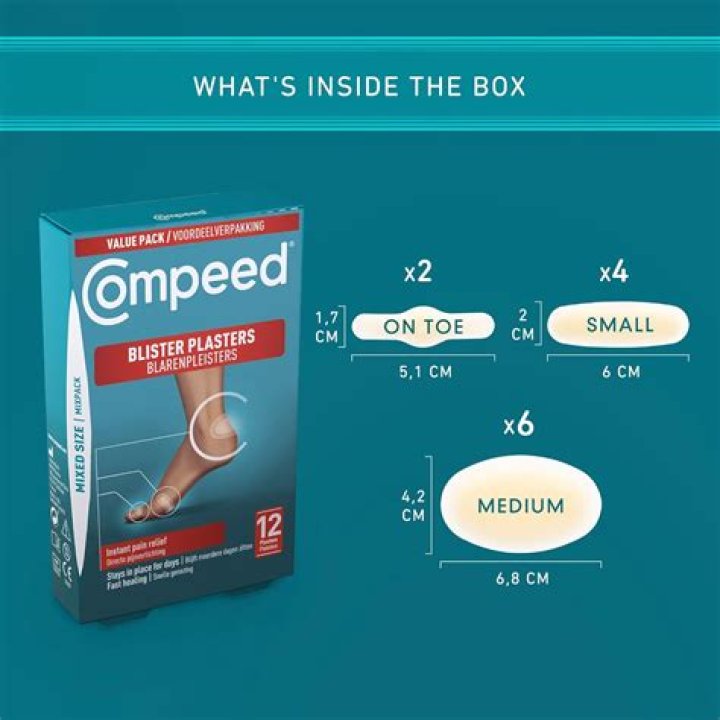 Should you leave compeed plasters on?