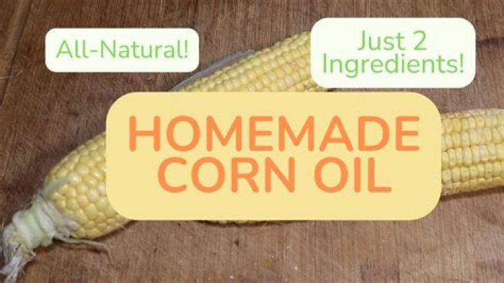 What are 3 things made from corn?