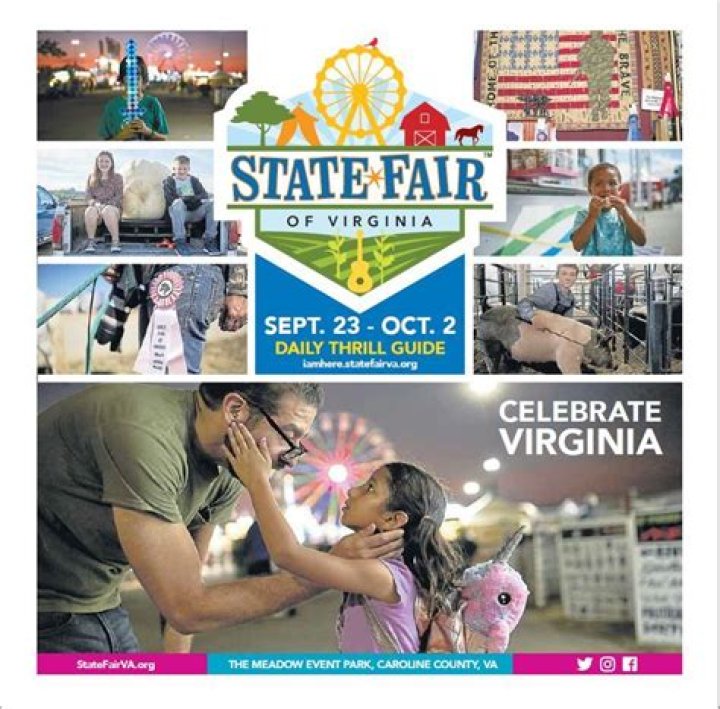 What are dates of Virginia State Fair 2021?