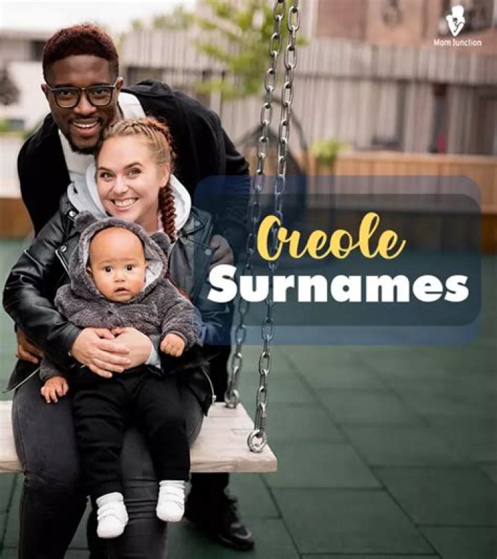 What are some Creole surnames?
