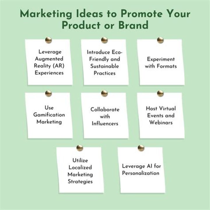 What are some good marketing ideas?