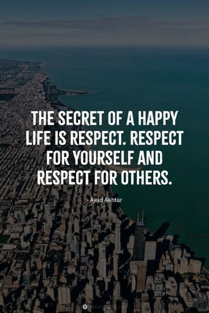 What are some quotes for respect?