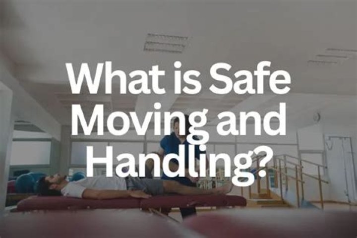 What are the 3 principles of safe moving and handling?
