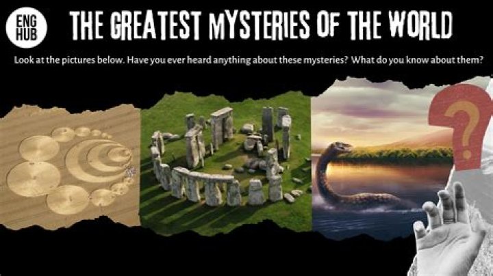 What are the greatest mysteries on Earth?