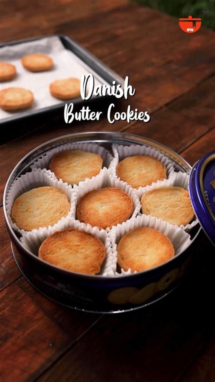 What are the ingredients in Danish butter cookies?