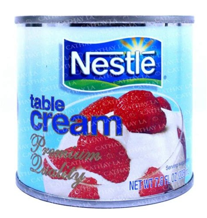 What can I do with Nestle table cream?