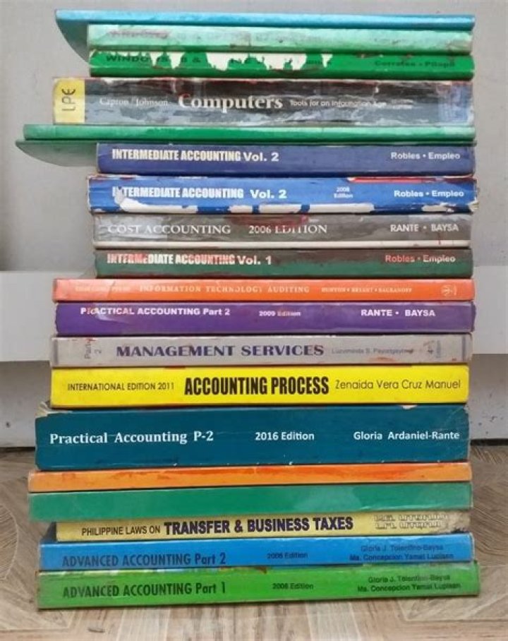 What can I do with old accounting textbooks?