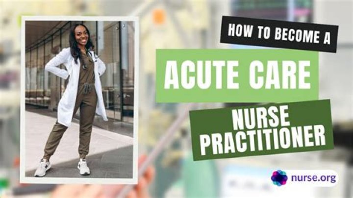 What can you do with an acute care nurse practitioner?