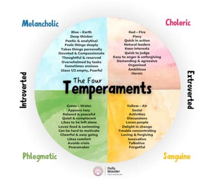 What color is Phlegmatic?