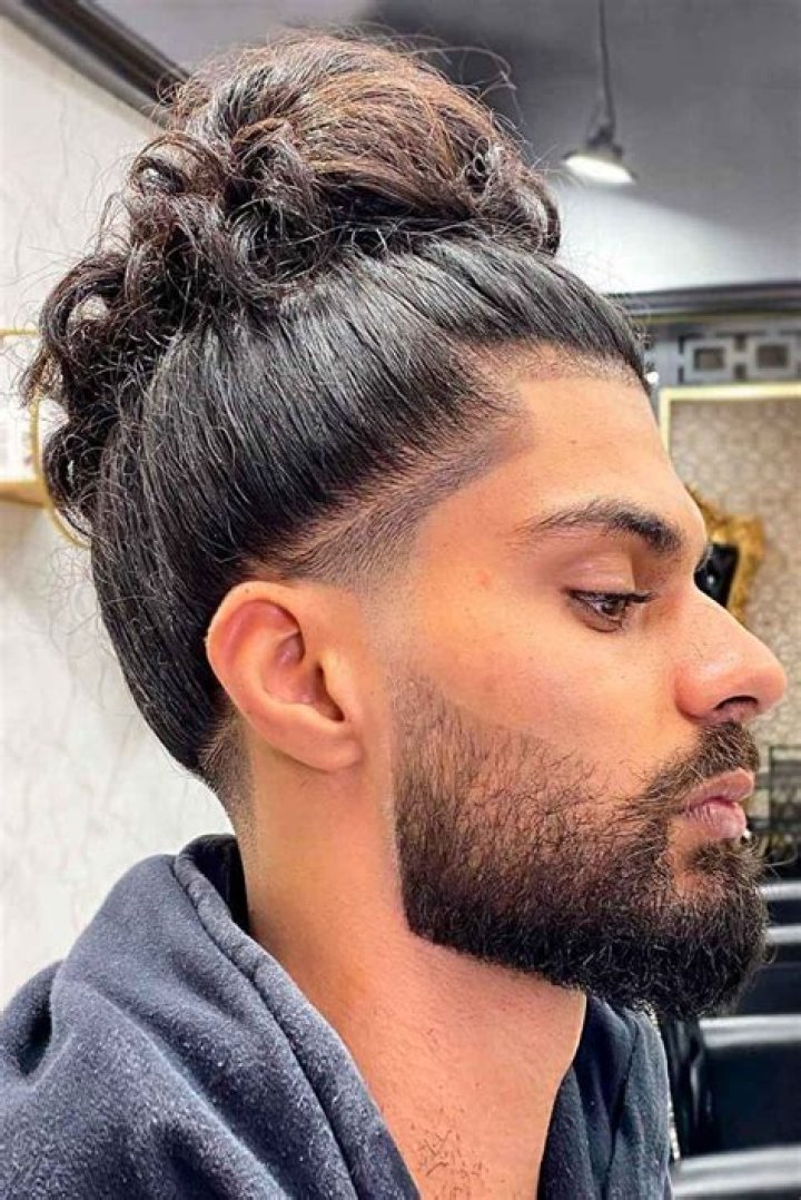 What do men use for man buns?