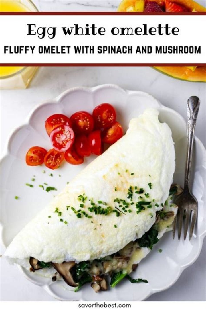 What do you call fluffy egg white?