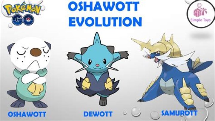 What do you need to evolve Oshawott?