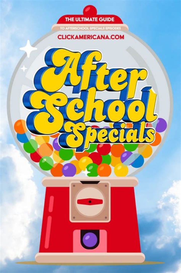 What does the phrase after school special mean?