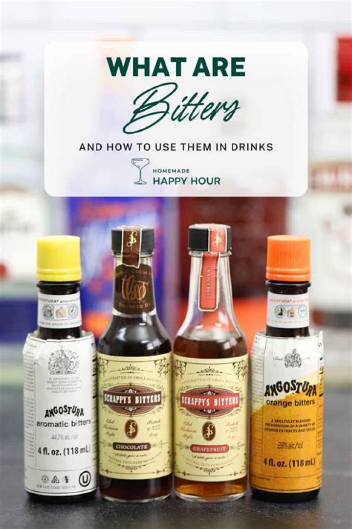 What exactly are bitters?