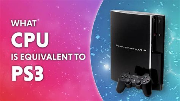 What GPU equivalent to ps3?