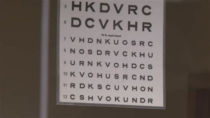What happens if you fail your vision test?