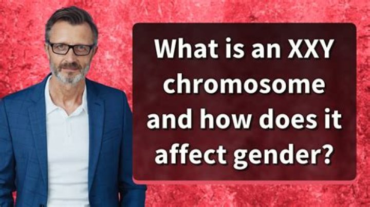 What happens when a male has an XXY?
