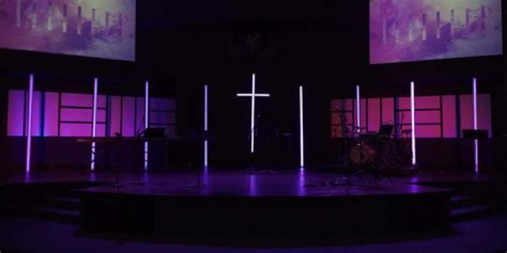 What is a church stage?