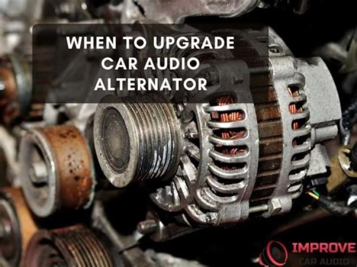 What is a good alternator for car audio?