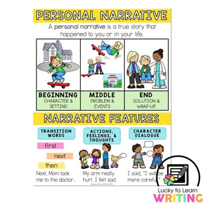 What is a personal narrative for second grade?