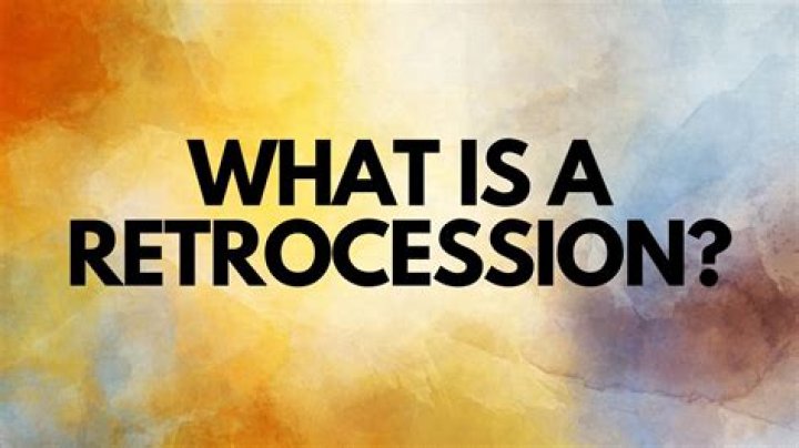 What is a retrocession fee?