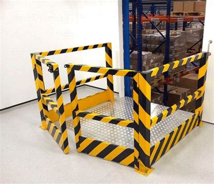 What is a safety guard gate?