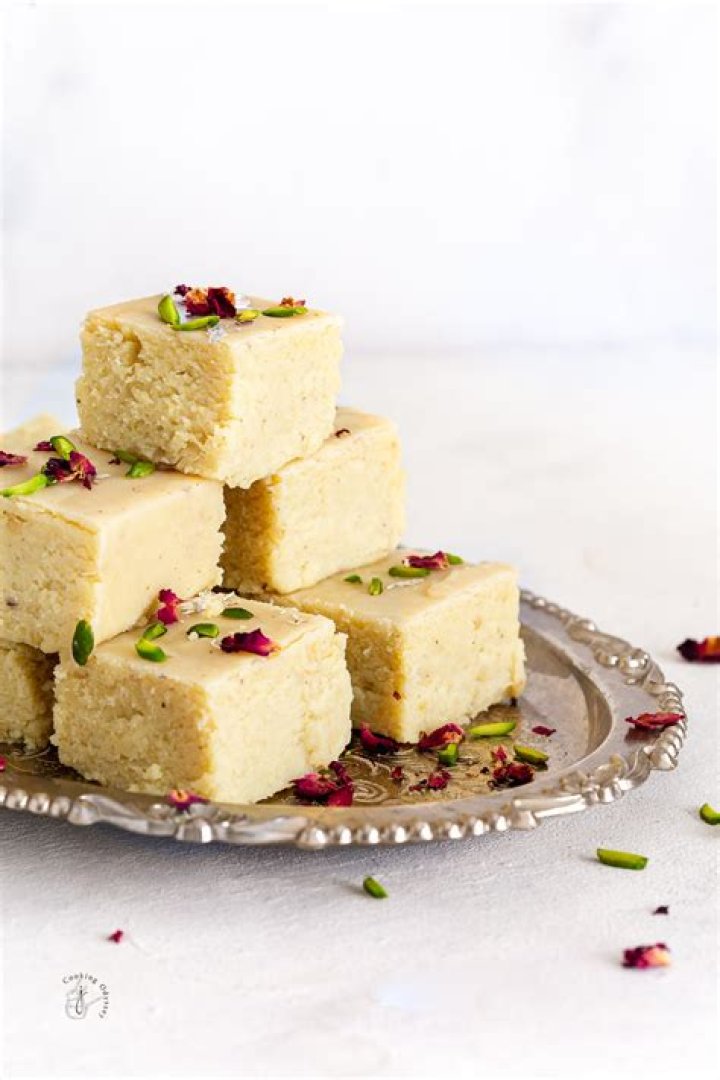 What is Coconut Barfi made of?
