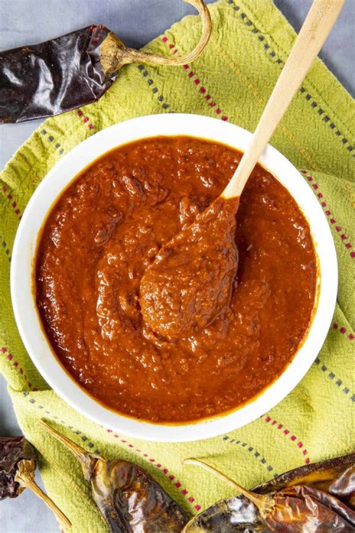 What is guajillo sauce made of?