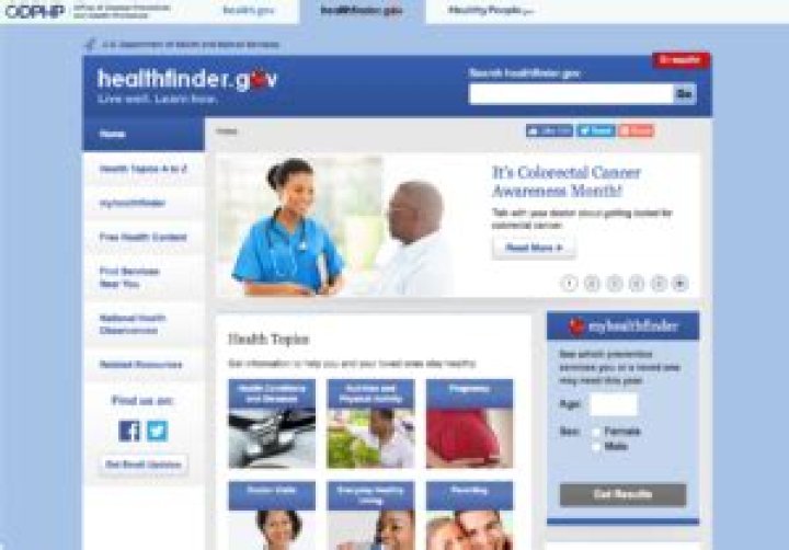 What is healthfinder gov?