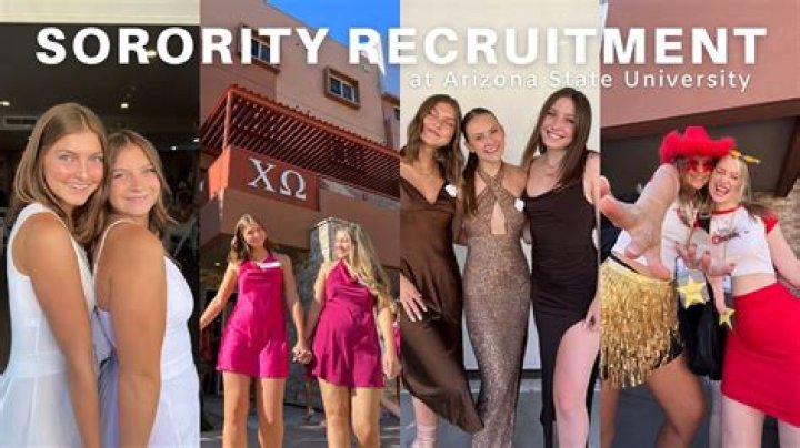 What is informal recruitment for sororities?