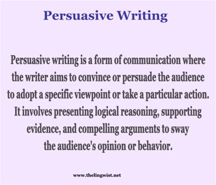 What is persuasive paragraph?