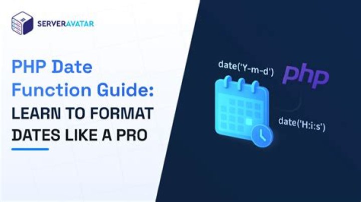 What is PHP Date function?