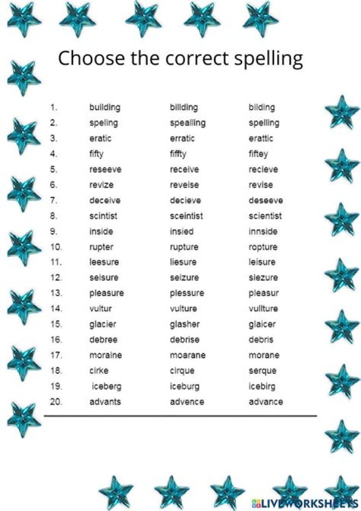 What is the correct spelling for 25 in Spanish?