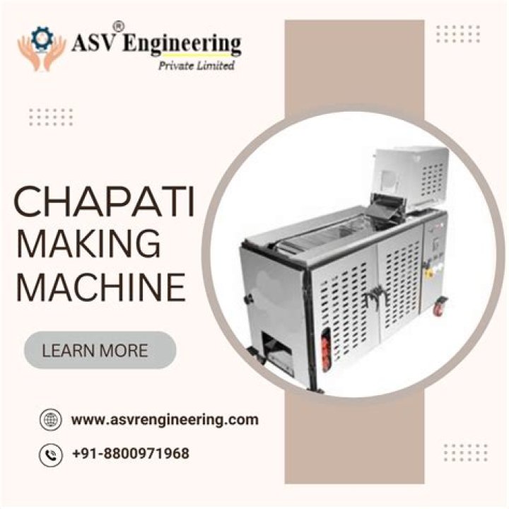 What is the cost of chapati making machine?