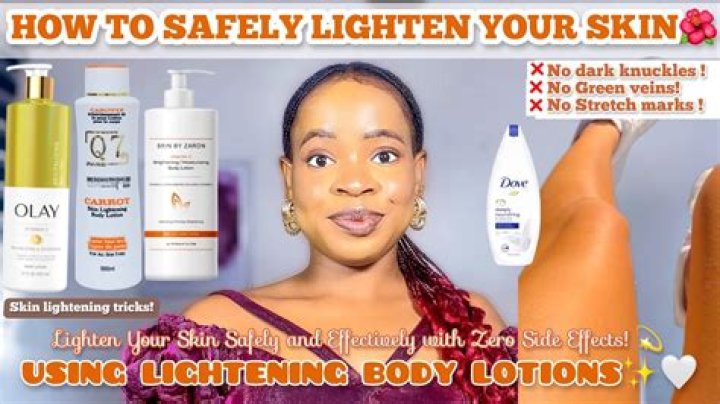 What is the fastest way to lighten skin?