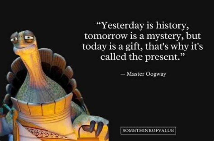 What is the master Oogway quote?