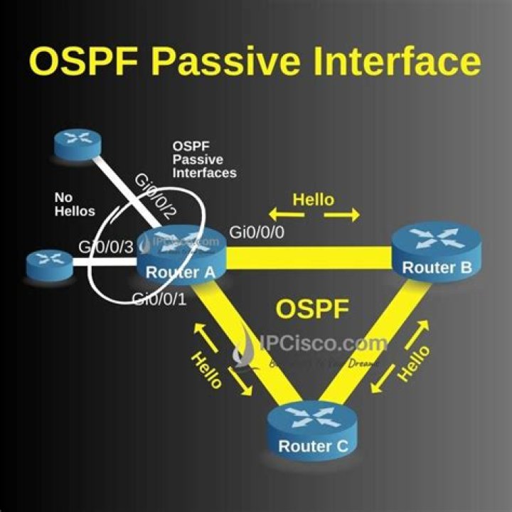 What is the passive-interface in OSPF?