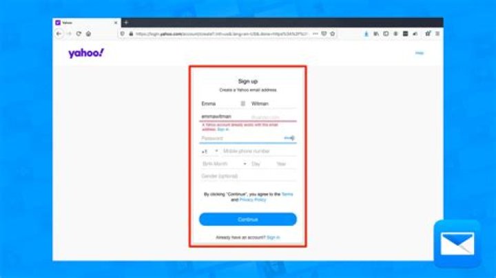 What is the port for Yahoo Mail?