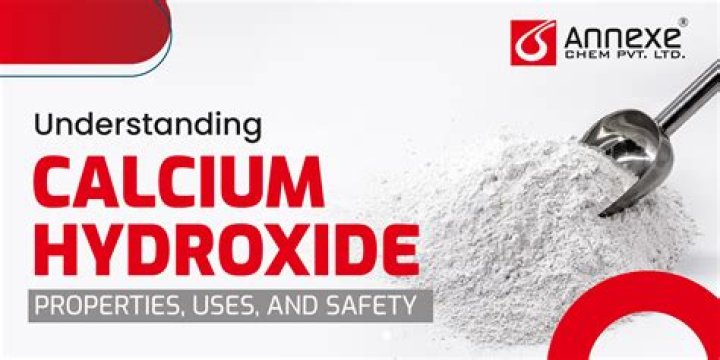 What is the solubility product of calcium hydroxide?